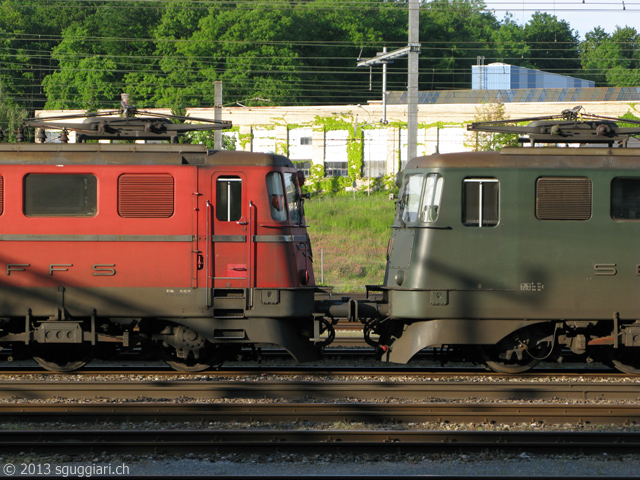 SBB Ae 6/6 11513 'Wallisellen' e Ae 6/6 11419 'Appenzell Innerrhoden'